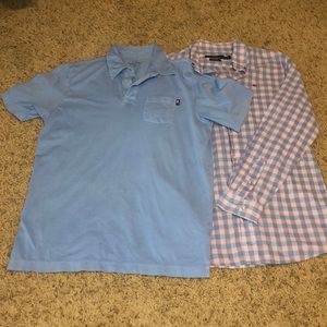 Vineyard Vines boys button down shirts